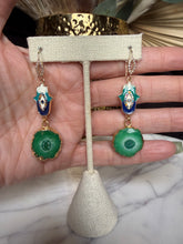 Load image into Gallery viewer, Hamsa Earrings
