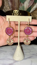Load image into Gallery viewer, Agate Slice Earrings
