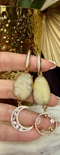 Load image into Gallery viewer, Moon and Star Earrings
