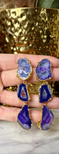 Load image into Gallery viewer, Agate and Geode Earrings
