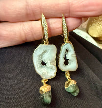 Load image into Gallery viewer, Aventurine Earrings
