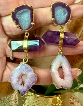 Load image into Gallery viewer, Amethyst Earrings
