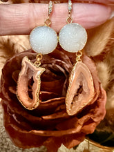 Load image into Gallery viewer, Druzy Agate Earrings
