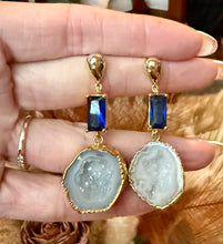 Load image into Gallery viewer, Blue Earrings
