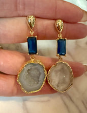 Load image into Gallery viewer, Blue Earrings
