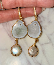 Load image into Gallery viewer, Mother of Pearl Earrings
