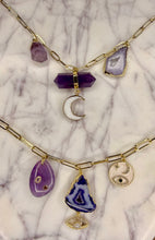 Load image into Gallery viewer, Amethyst Charm  Necklace
